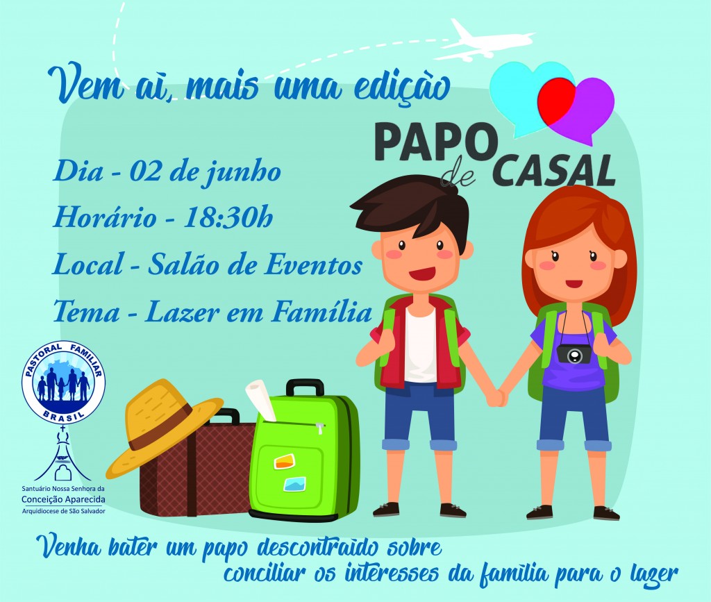 Papo de Casal - Junho - Face e Zap