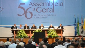 Assembleia da Conferência Nacional dos Bispos do Brasil, em Aparecida - Foto: Vatican Media