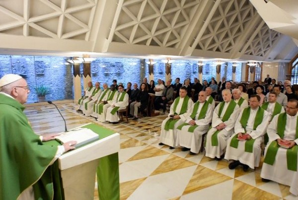 Papa Francisco celebra a Missa na Santa Marta - Foto: Vatican Media