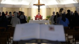 Papa celebra a missa na Casa Santa Marta - Fonte: Vatican Media