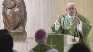 Papa celebra a missa na Casa Santa Marta - Foto: Vatican Media