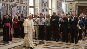 Papa recebe os participantes do Capítulo dos Verbitas -  Foto: Vatican Media