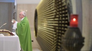 Papa celebra na Capela da Casa Santa Marta - Foto: Vatican Media