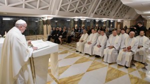 Papa celebra a missa na Casa Santa Marta - Foto: Vatican Media