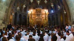 Edícula da Santo Sepulcro em Jerusalém - Foto: Vatican Media