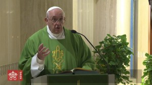 Papa Francisco na Casa Santa Marta - Foto: Vatican Media